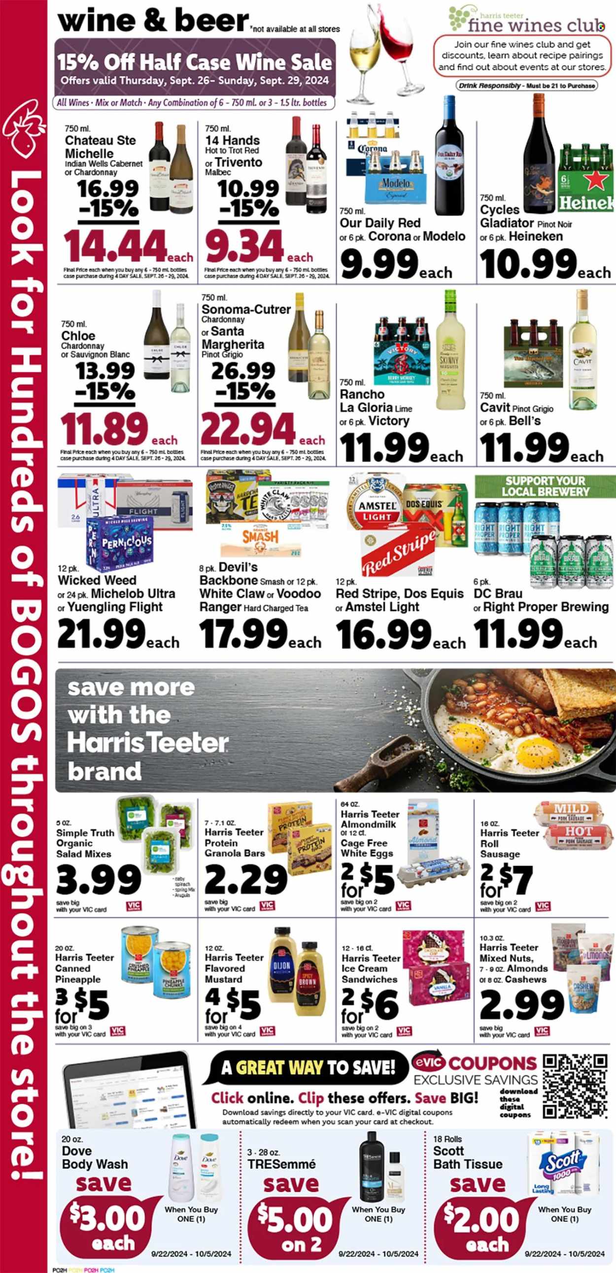 Harris Teeter ad - 09/25/2024 - 10/01/2024. Page 13