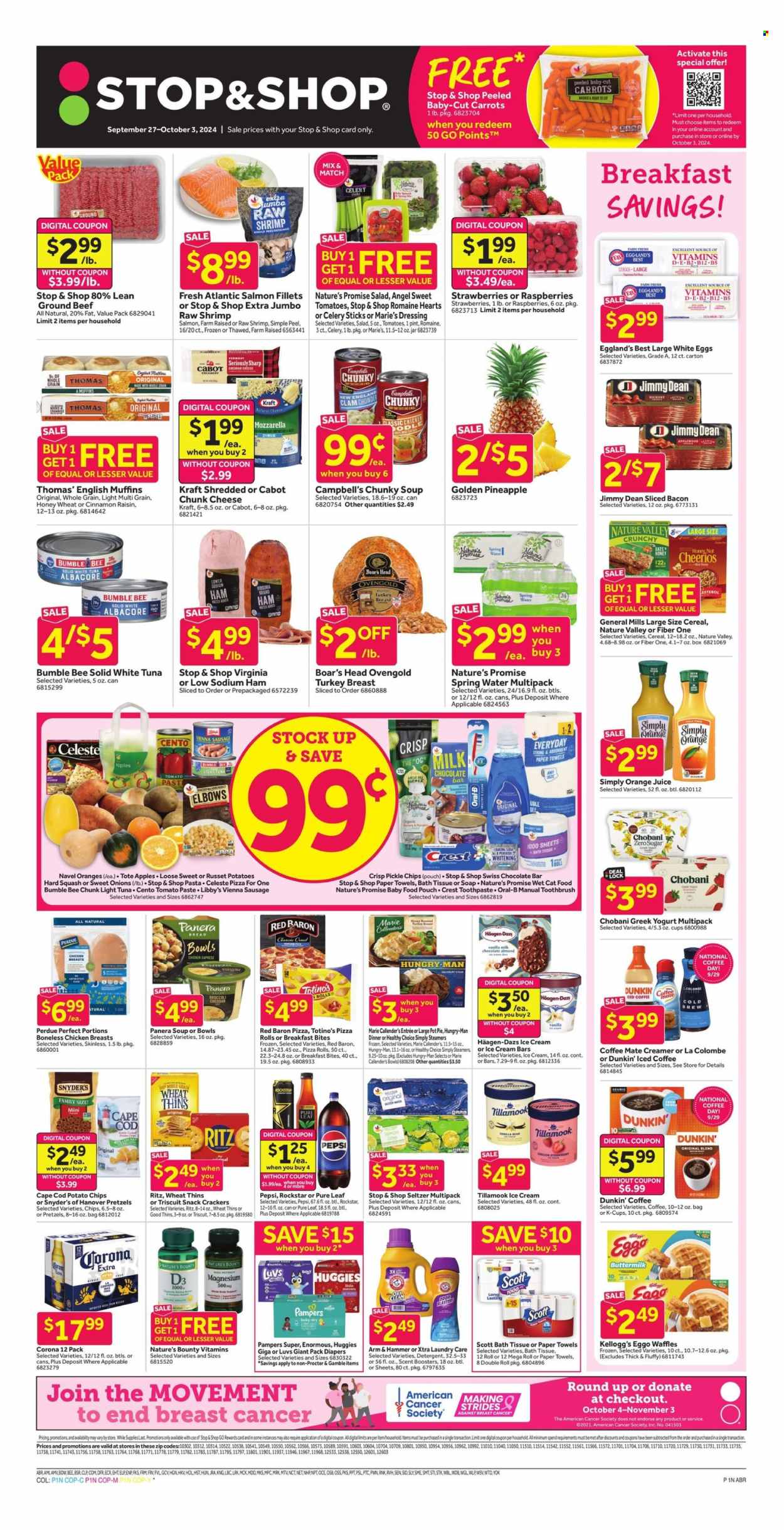 Stop & Shop ad - 09/27/2024 - 10/03/2024. Page 1
