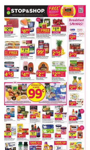 Stop & Shop Flyer - 09/27/2024 - 10/03/2024.