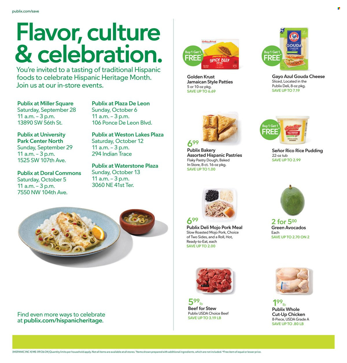 Publix ad - 09/26/2024 - 10/02/2024. Page 4