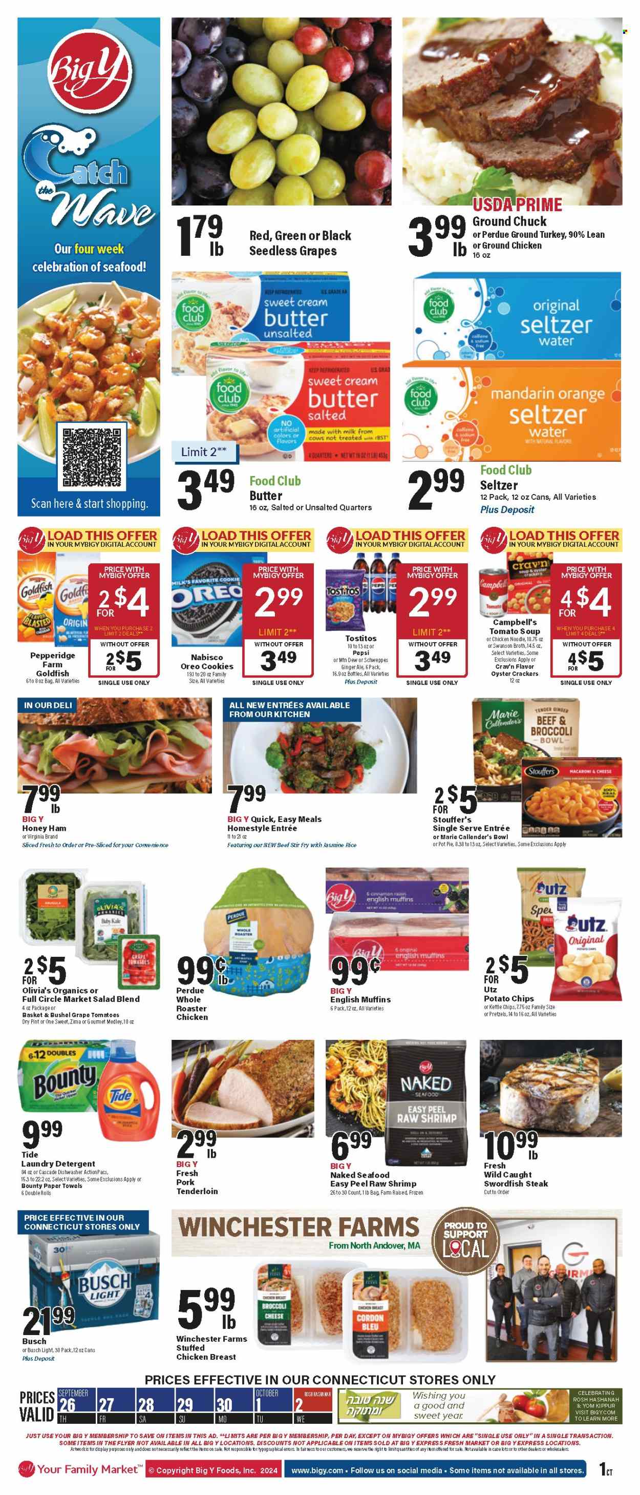 Big Y ad - 09/26/2024 - 10/02/2024. Page 1
