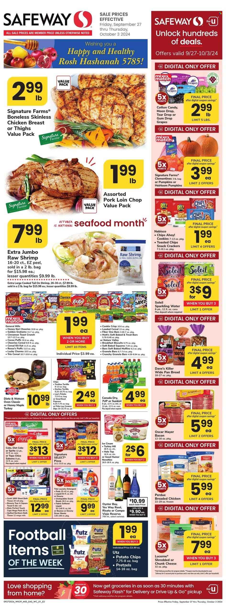 Safeway ad - 09/27/2024 - 10/03/2024. Page 1