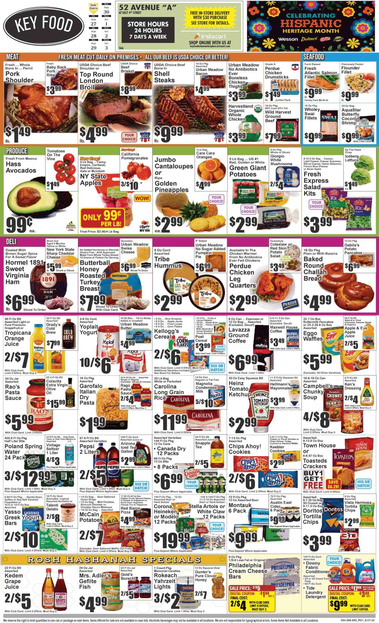 Key Food ad - 09/27/2024 - 10/03/2024. Page 1