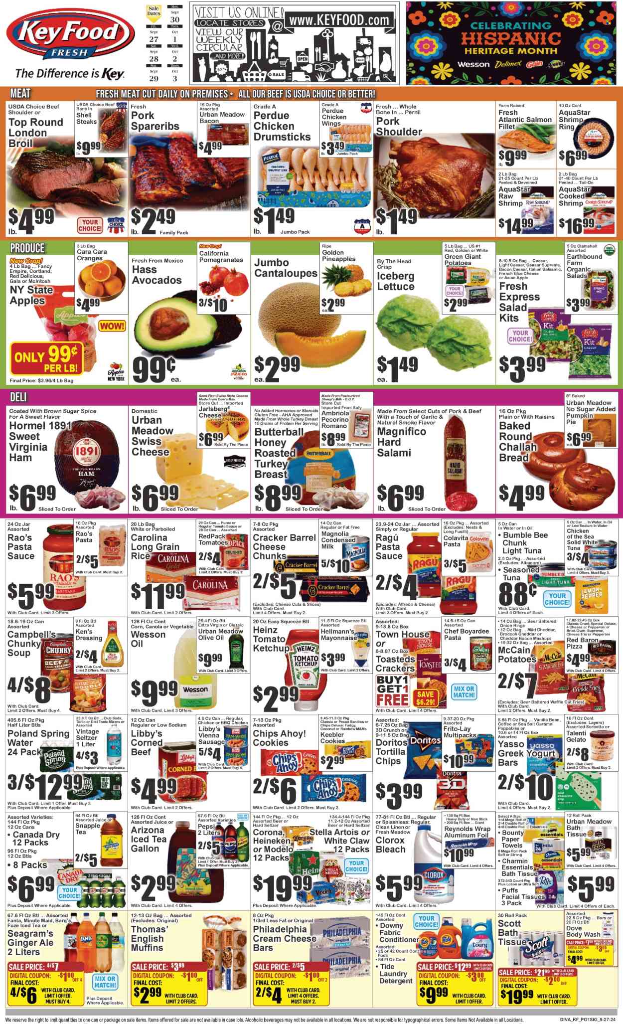 Key Food ad - 09/27/2024 - 10/03/2024. Page 1