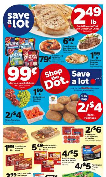 Save a Lot Flyer - 09/25/2024 - 10/01/2024.