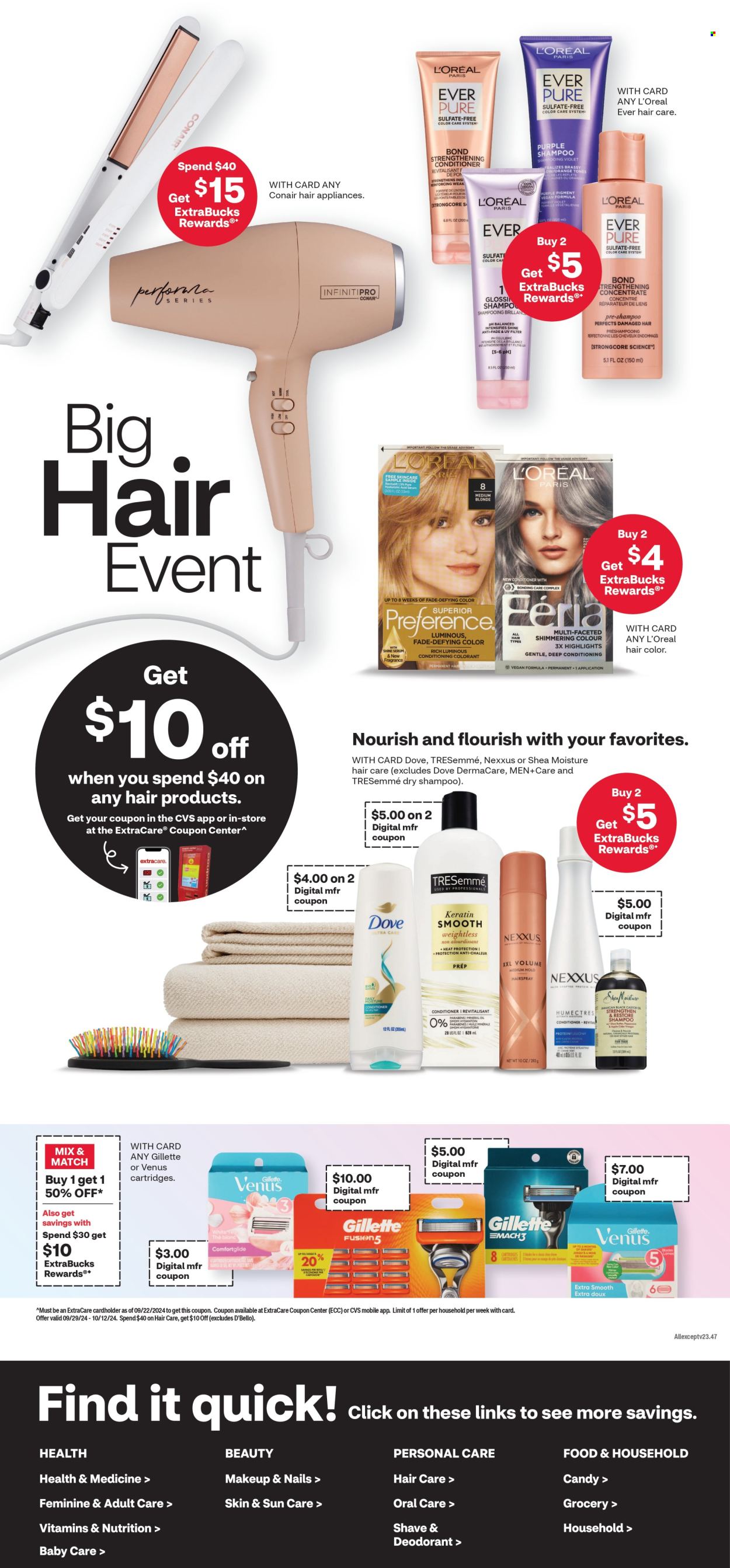 CVS Pharmacy ad - 09/29/2024 - 10/05/2024. Page 5