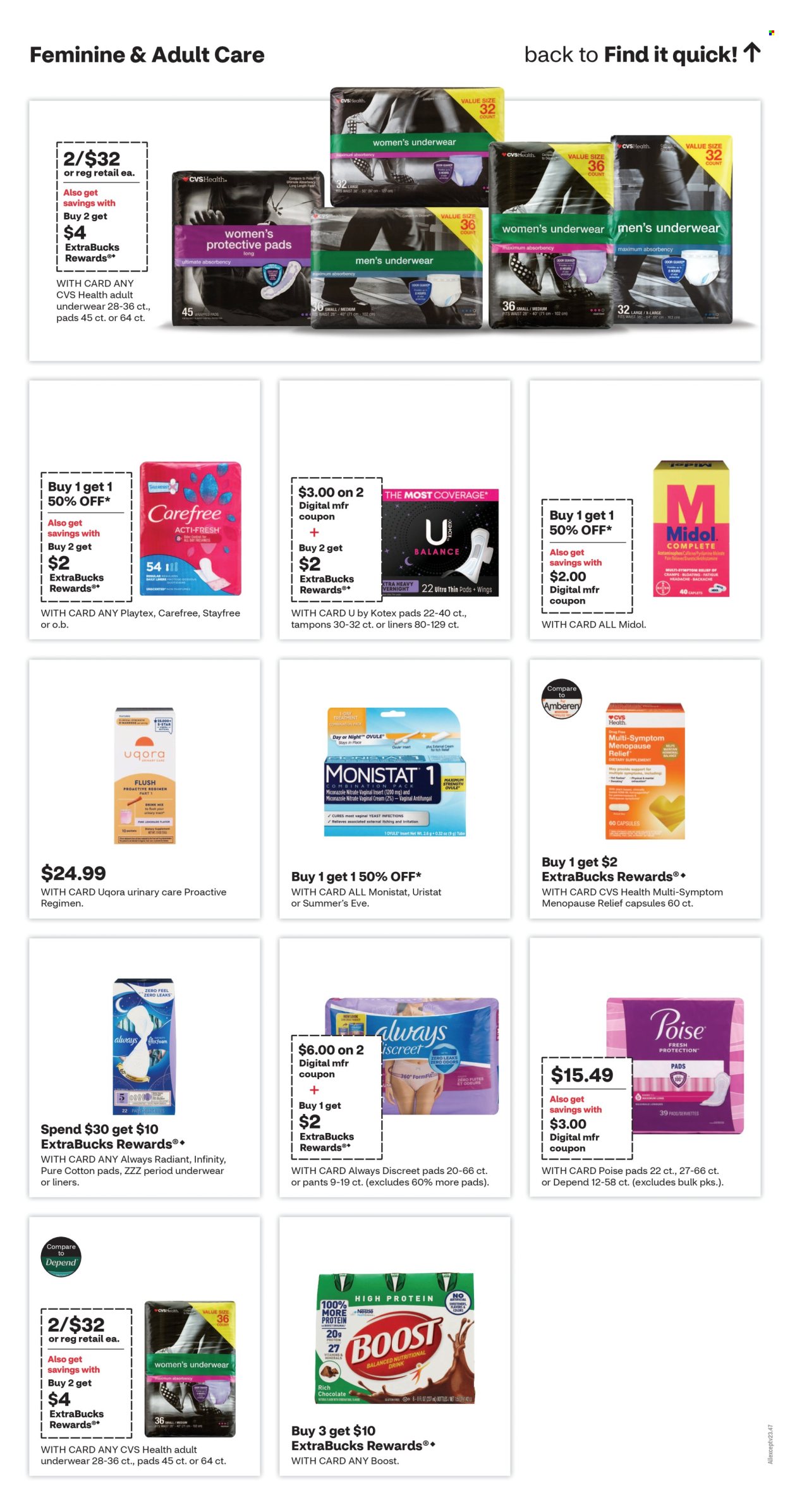 CVS Pharmacy ad - 09/29/2024 - 10/05/2024. Page 7