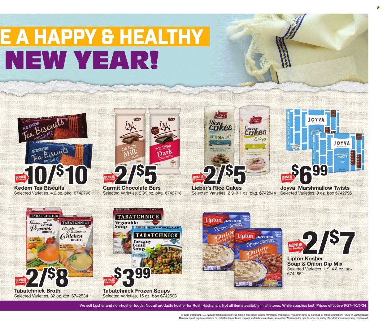 Giant Food ad - 09/27/2024 - 10/03/2024. Page 12