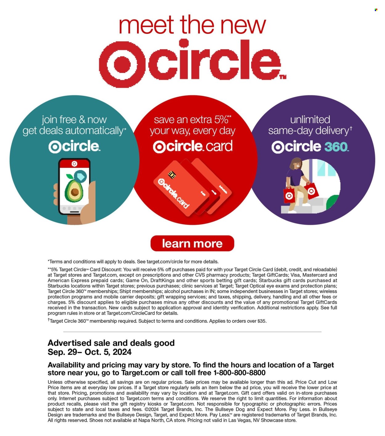 Target ad - 09/29/2024 - 10/05/2024. Page 32