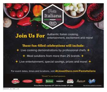 Jewel Osco Flyer - 09/25/2024 - 10/15/2024.