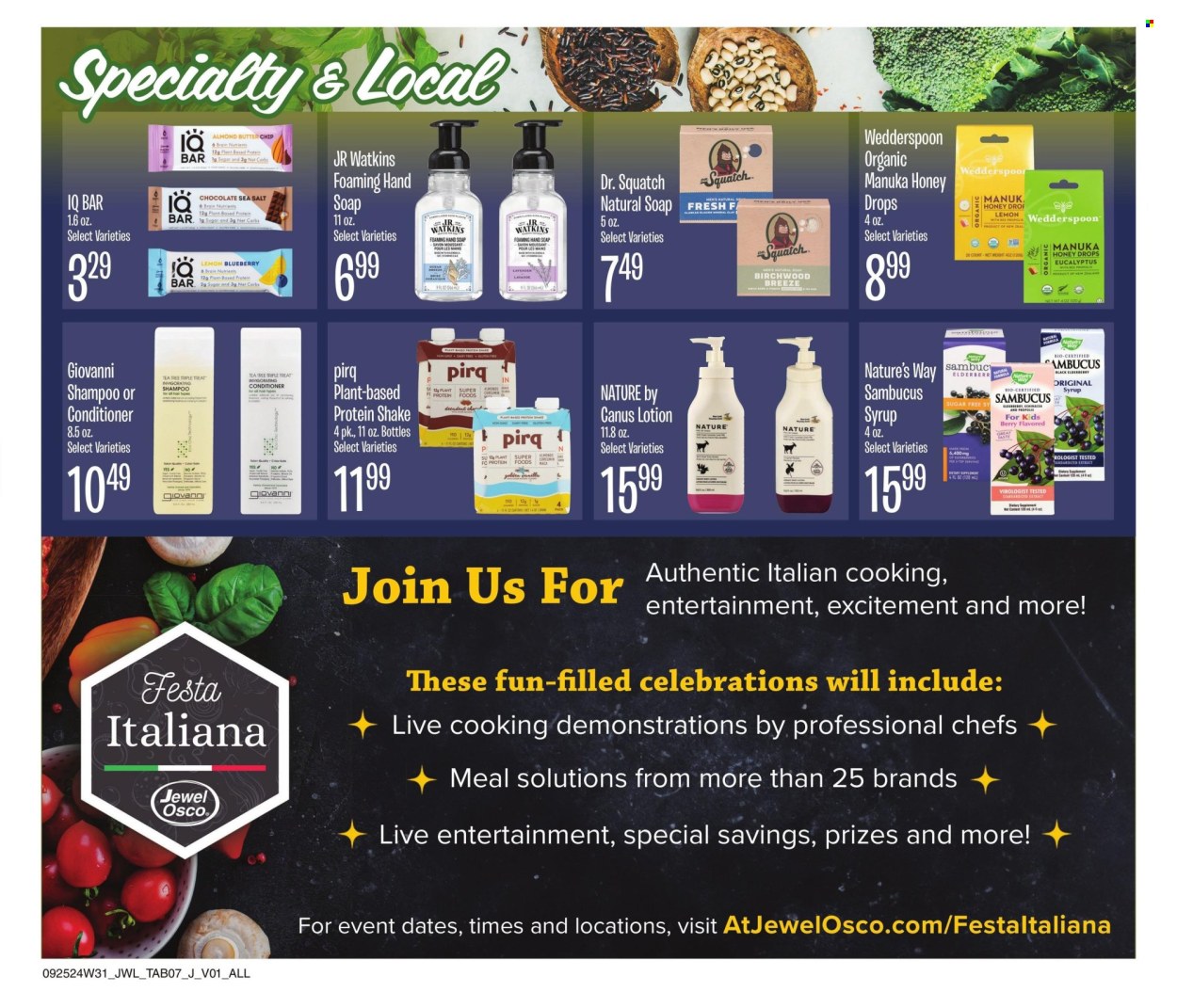 Jewel Osco ad - 09/25/2024 - 10/15/2024. Page 7