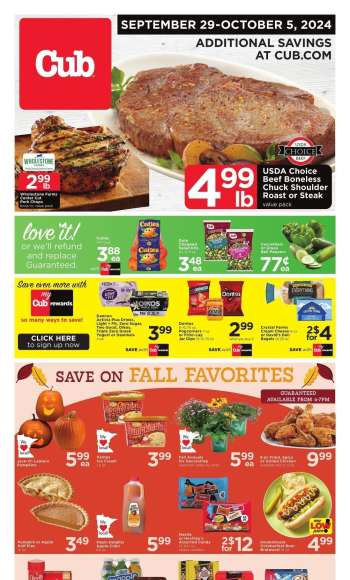 Cub Foods Flyer - 09/29/2024 - 10/05/2024.