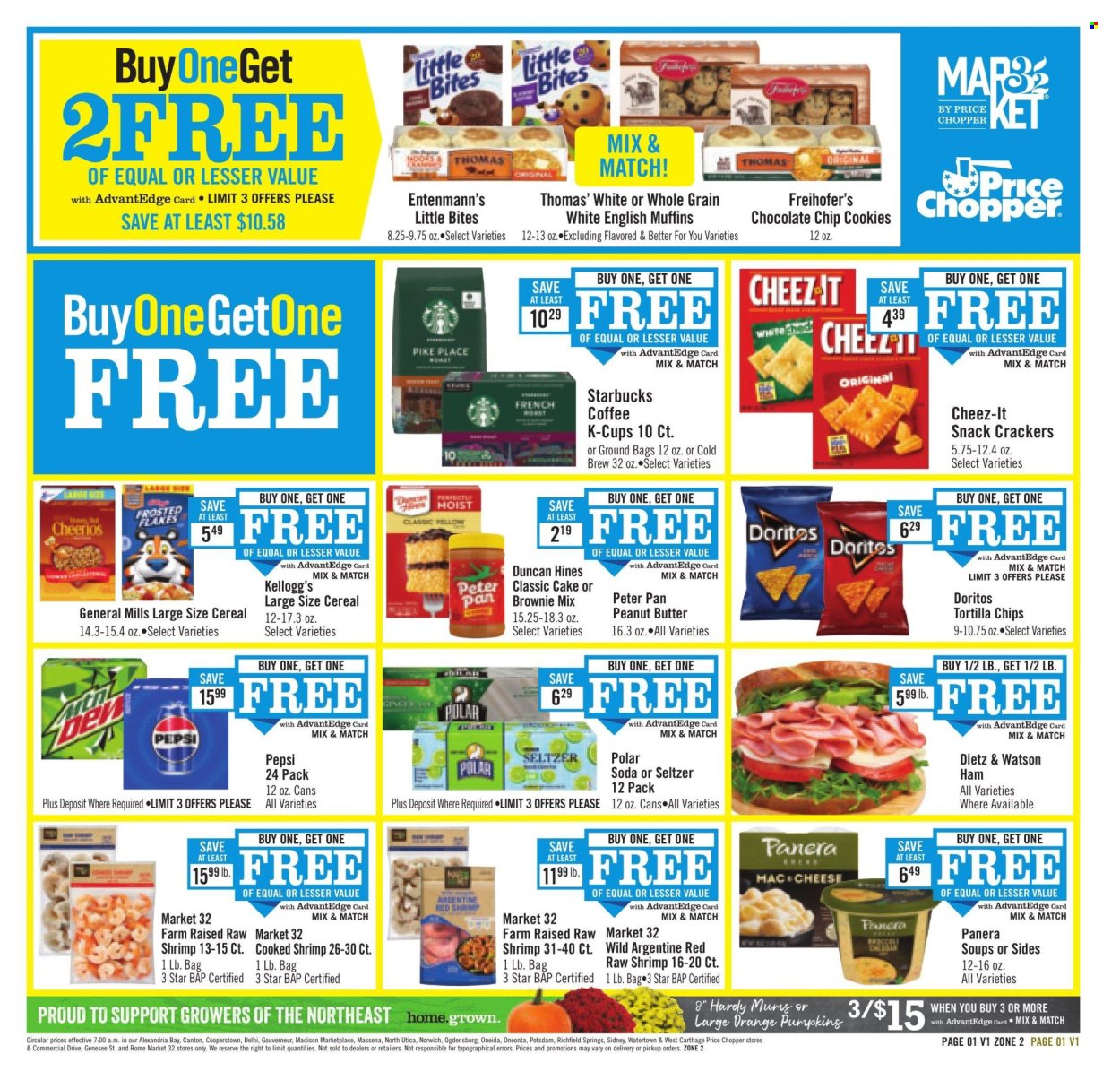 Price Chopper ad - 09/29/2024 - 10/05/2024. Page 1