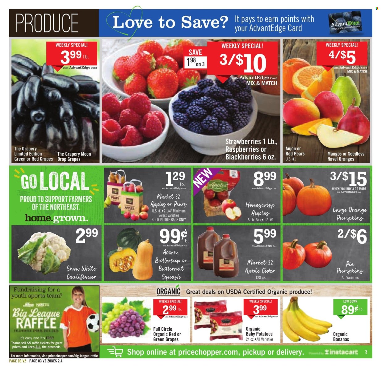 Price Chopper ad - 09/29/2024 - 10/05/2024. Page 3