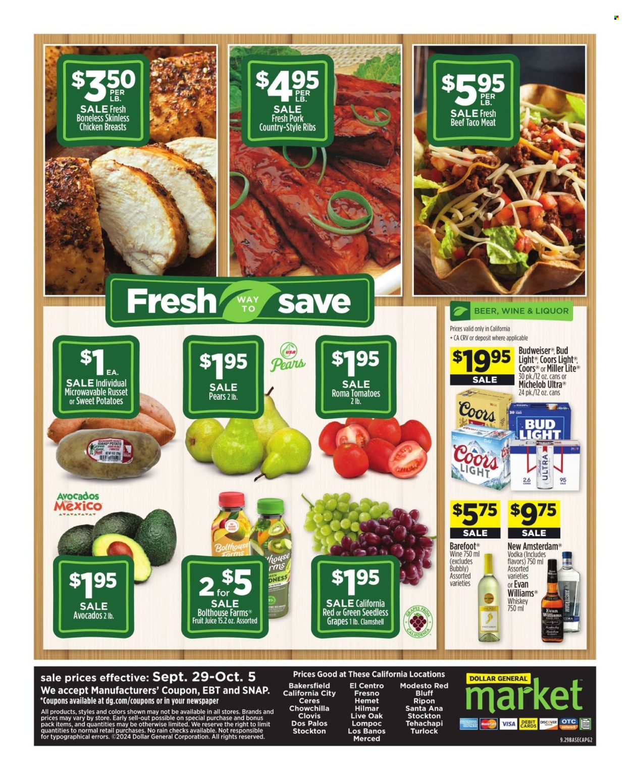Dollar General ad - 09/29/2024 - 10/05/2024. Page 2