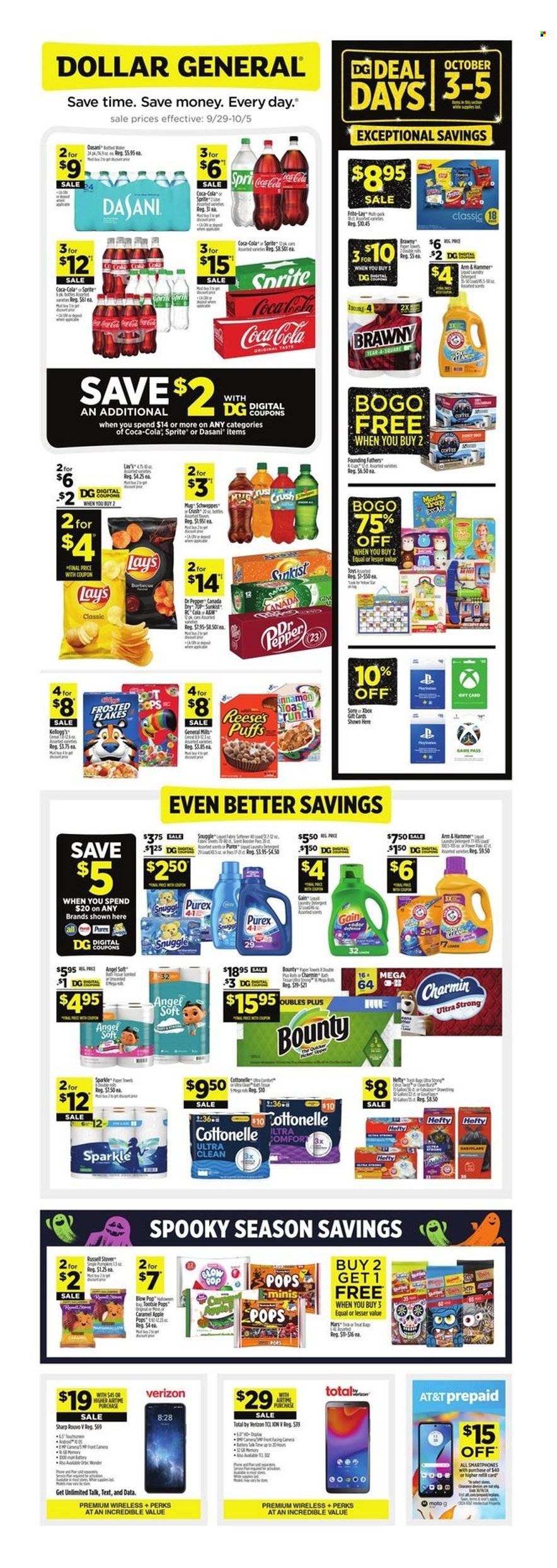 Dollar General ad - 09/29/2024 - 10/05/2024. Page 1