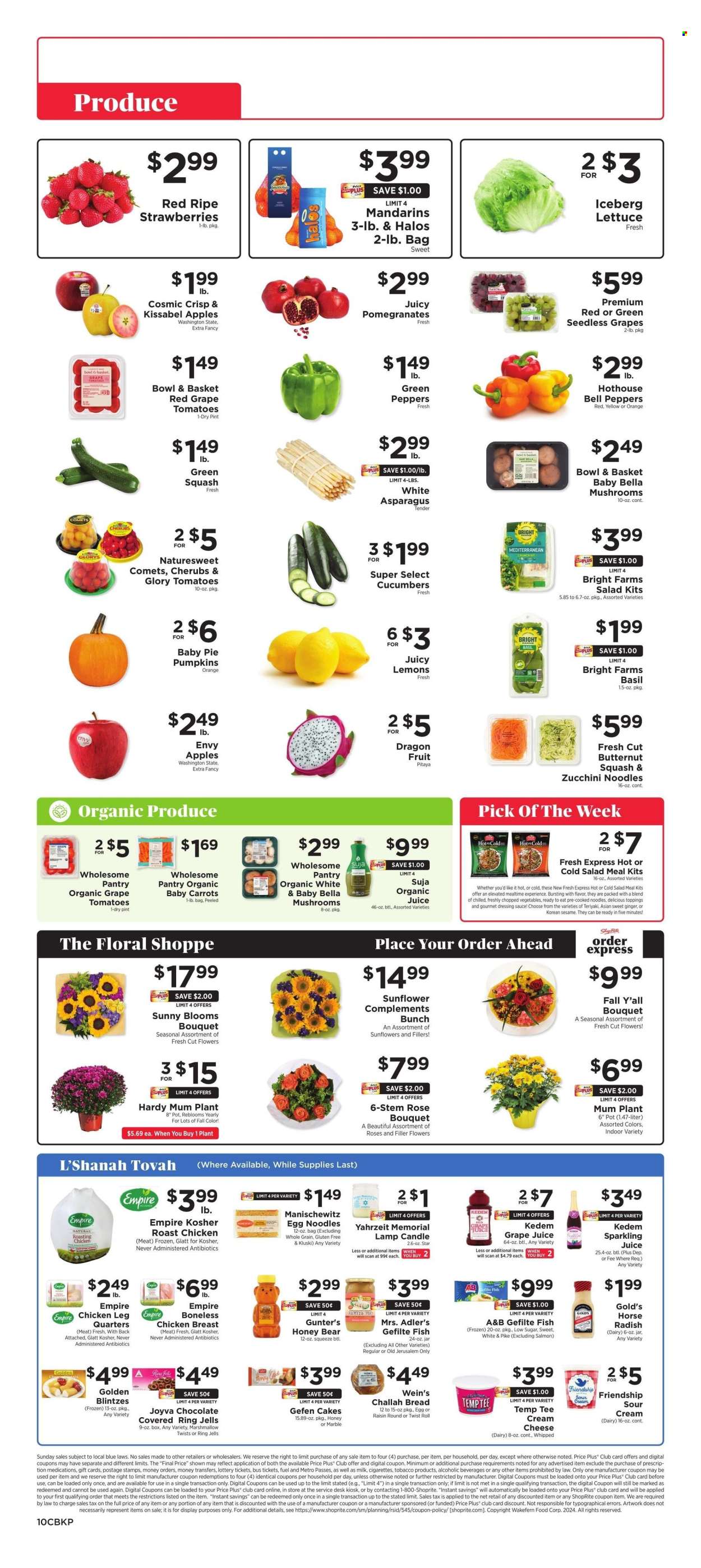 ShopRite ad - 09/29/2024 - 10/05/2024. Page 12