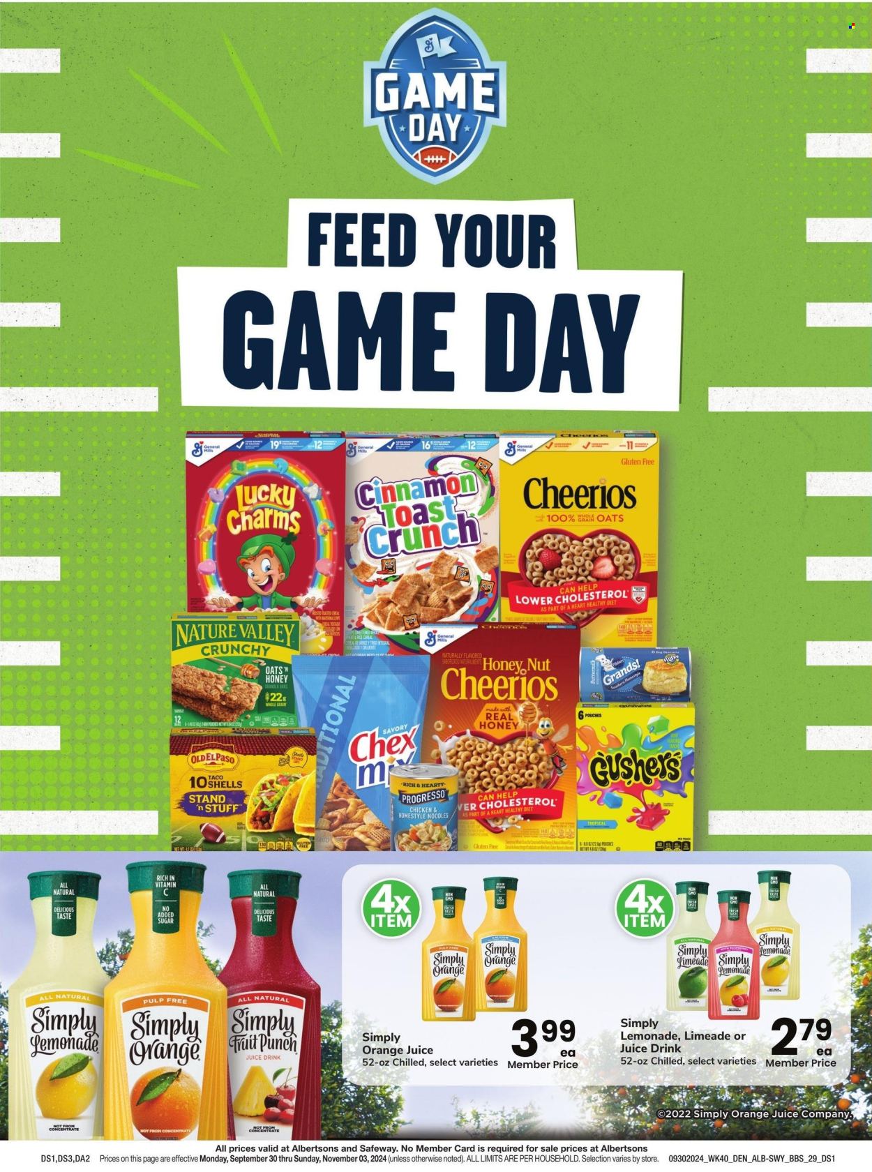 Safeway ad - 09/30/2024 - 11/03/2024. Page 7