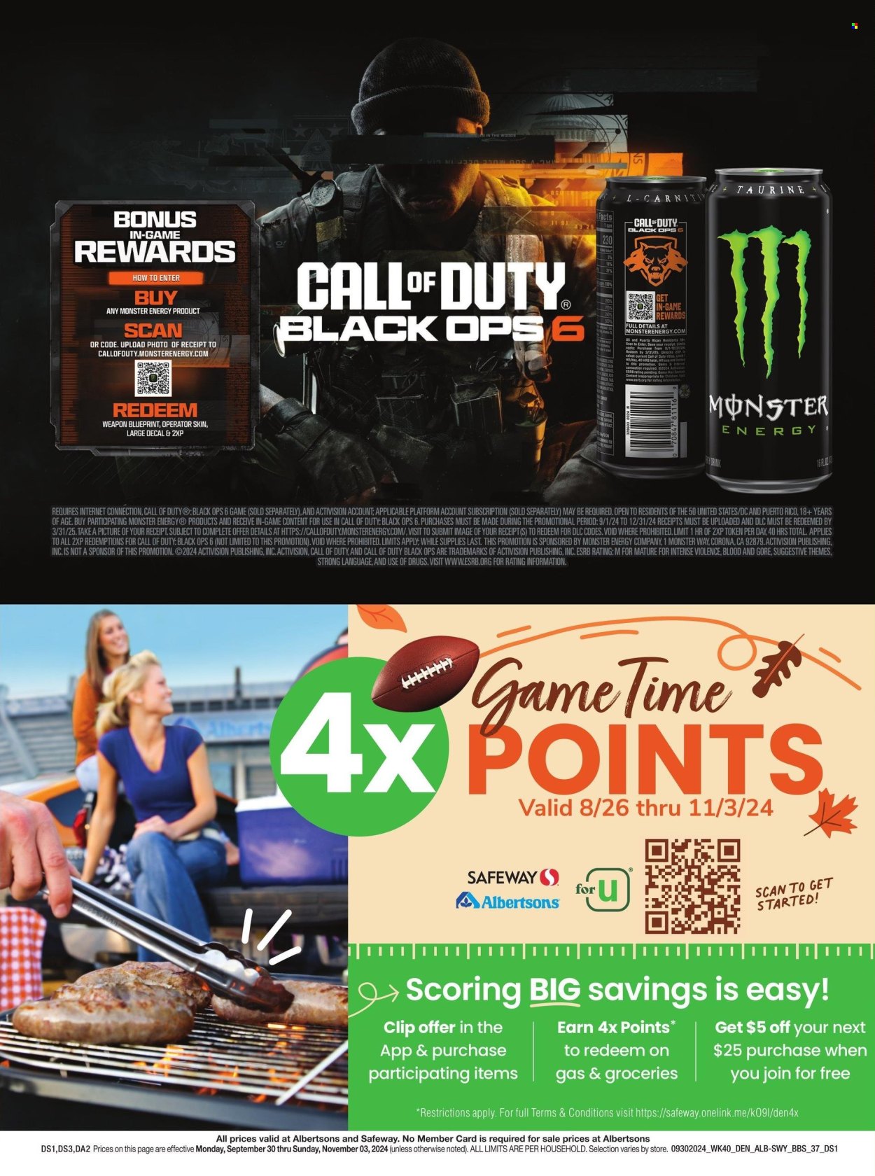 Safeway ad - 09/30/2024 - 11/03/2024. Page 14