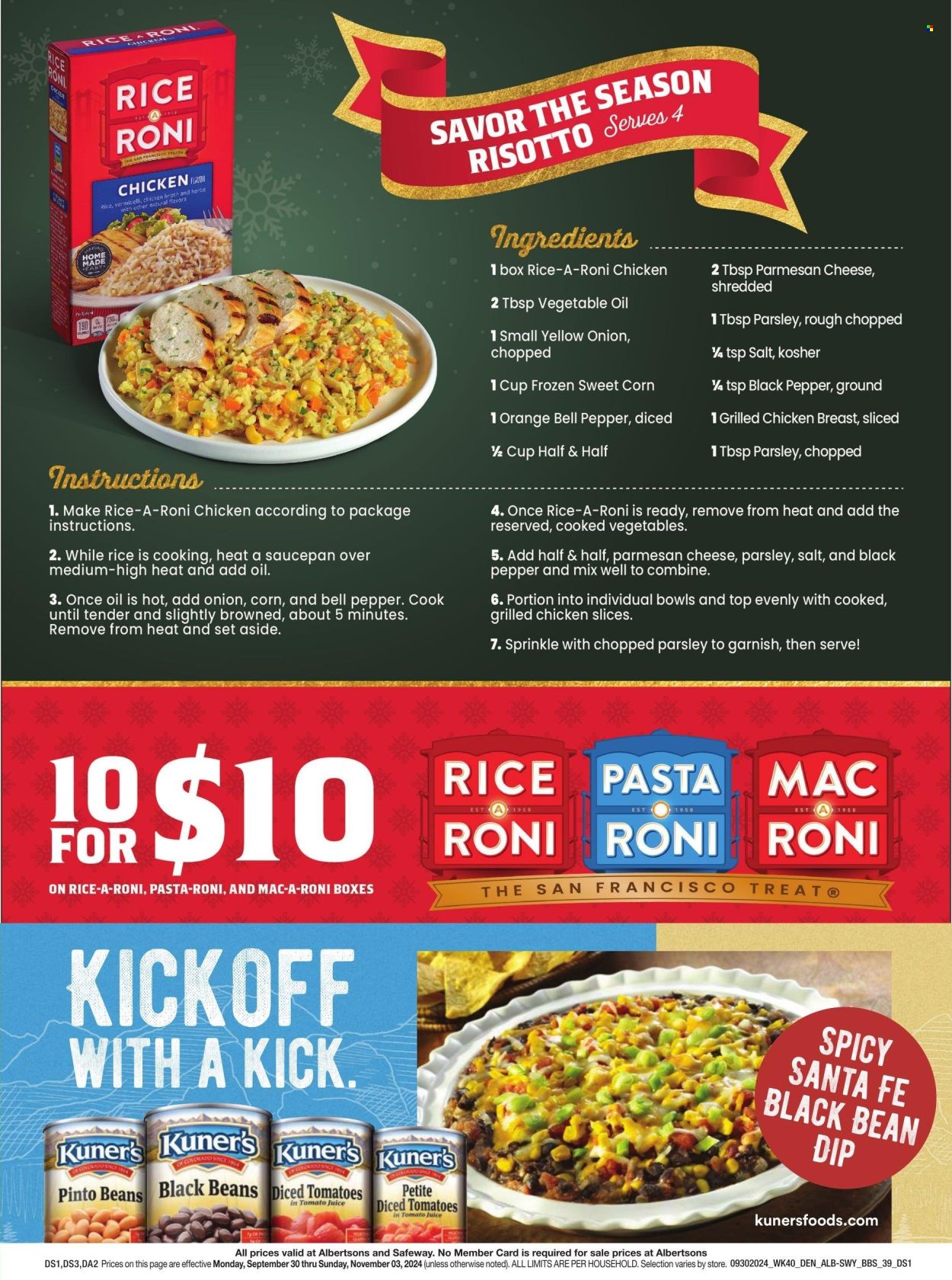 Safeway ad - 09/30/2024 - 11/03/2024. Page 16