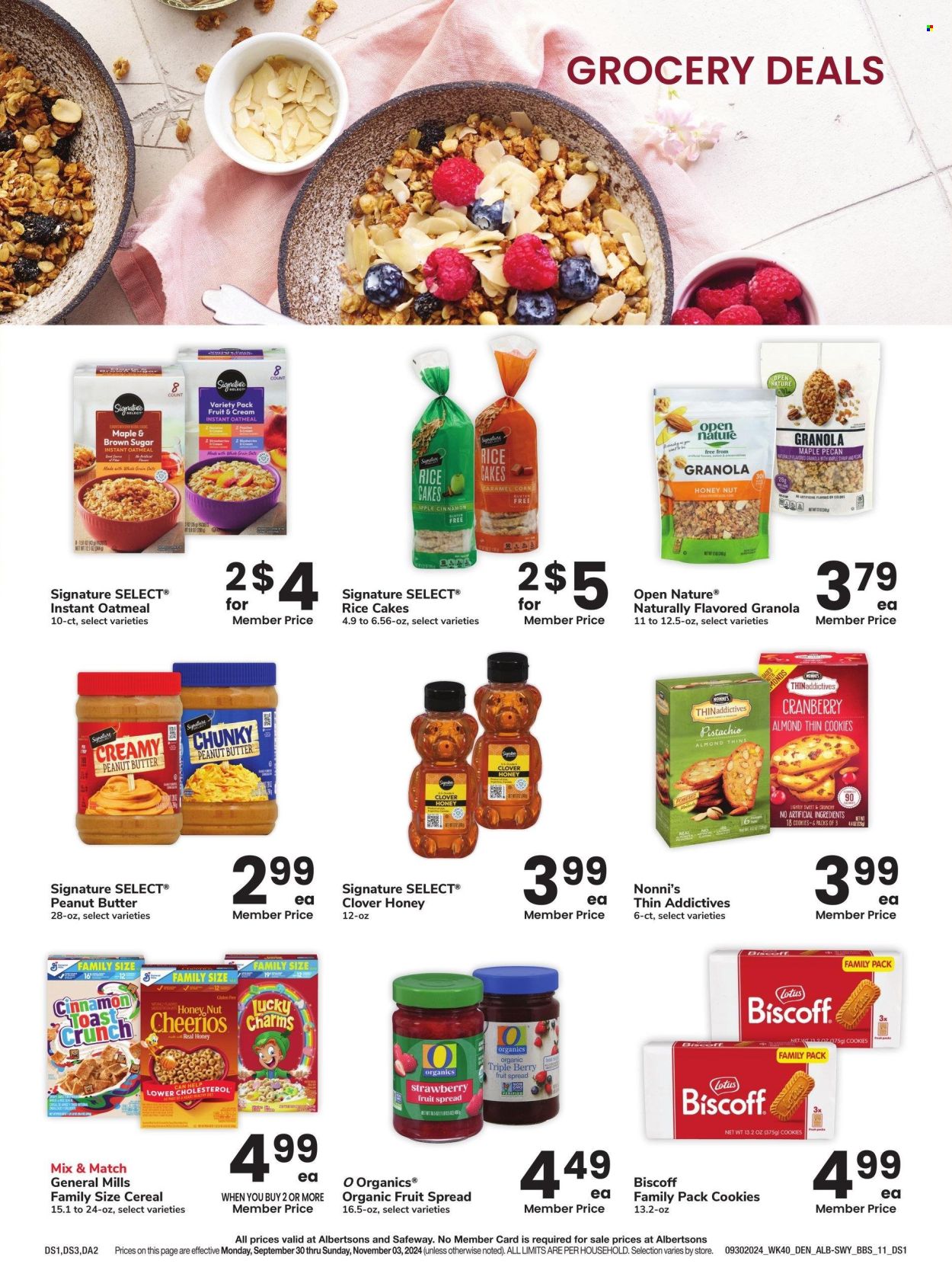 Safeway ad - 09/30/2024 - 11/03/2024. Page 25