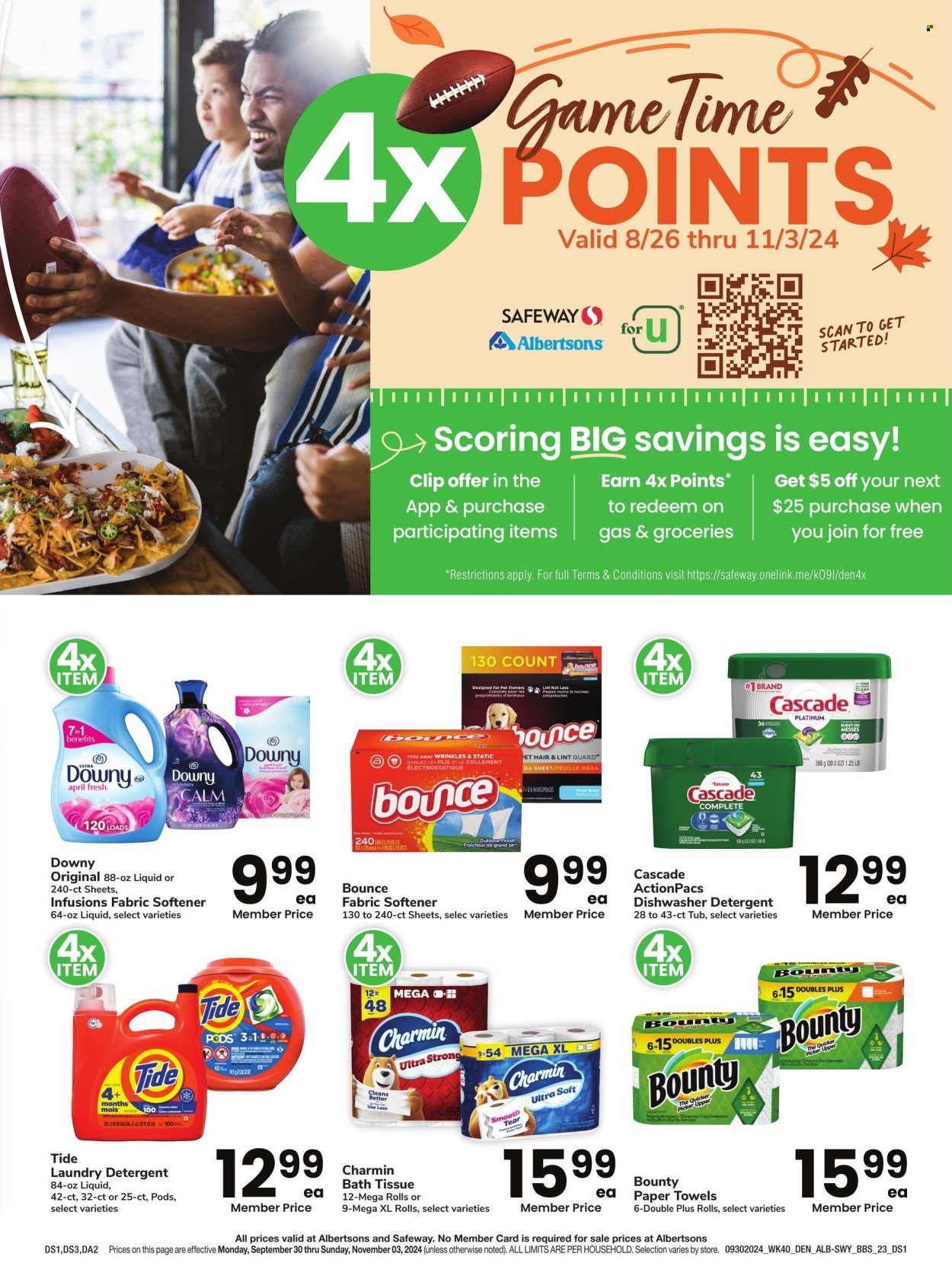 Safeway ad - 09/30/2024 - 11/03/2024. Page 2
