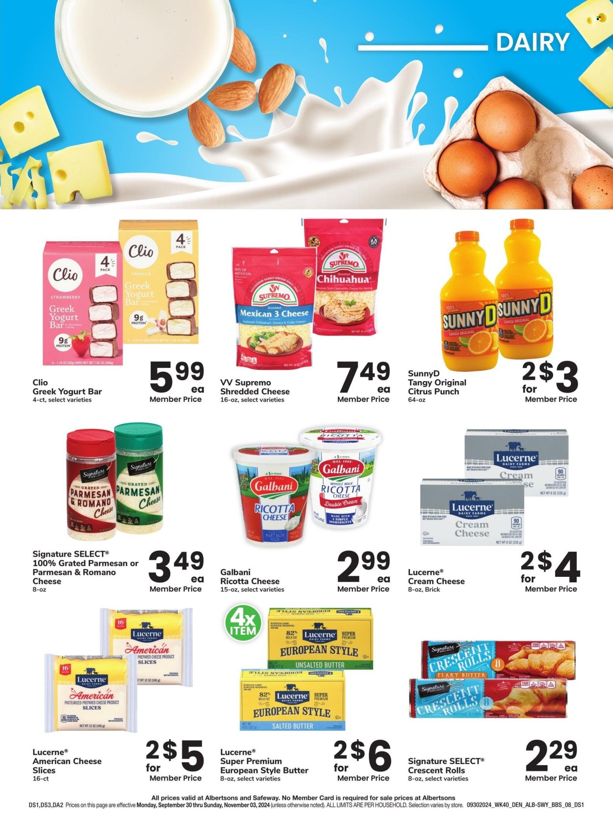 Safeway ad - 09/30/2024 - 11/03/2024. Page 22