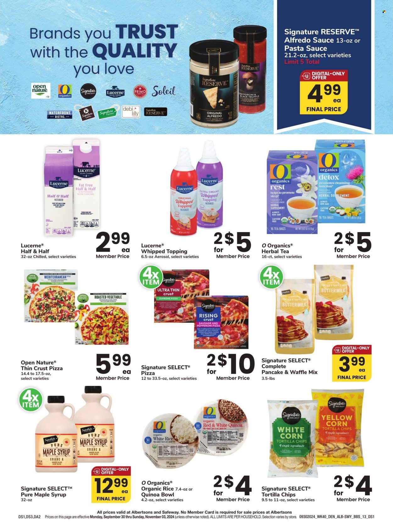 Safeway ad - 09/30/2024 - 11/03/2024. Page 27