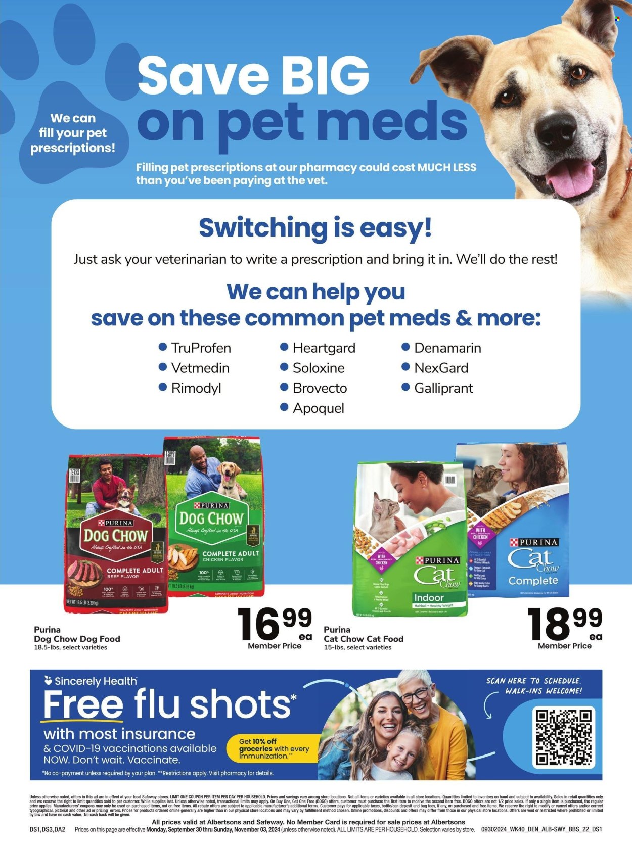 Safeway ad - 09/30/2024 - 11/03/2024. Page 36
