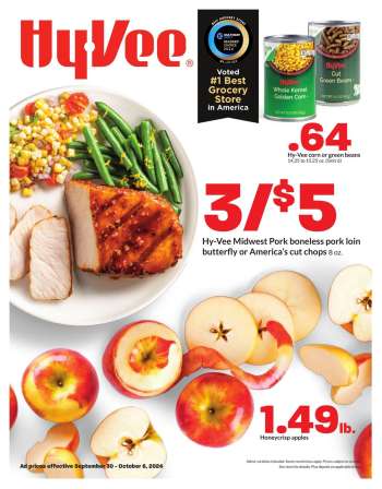 Hy-Vee Flyer - 09/30/2024 - 10/06/2024.