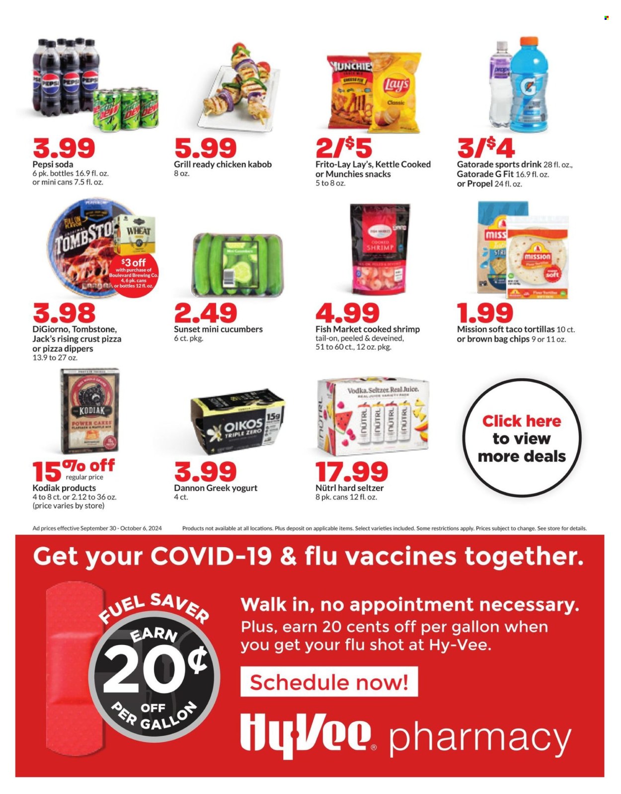 Hy-Vee ad - 09/30/2024 - 10/06/2024. Page 2