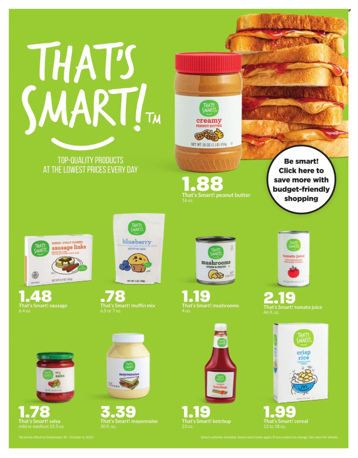 Hy-Vee ad - 09/30/2024 - 10/06/2024. Page 16
