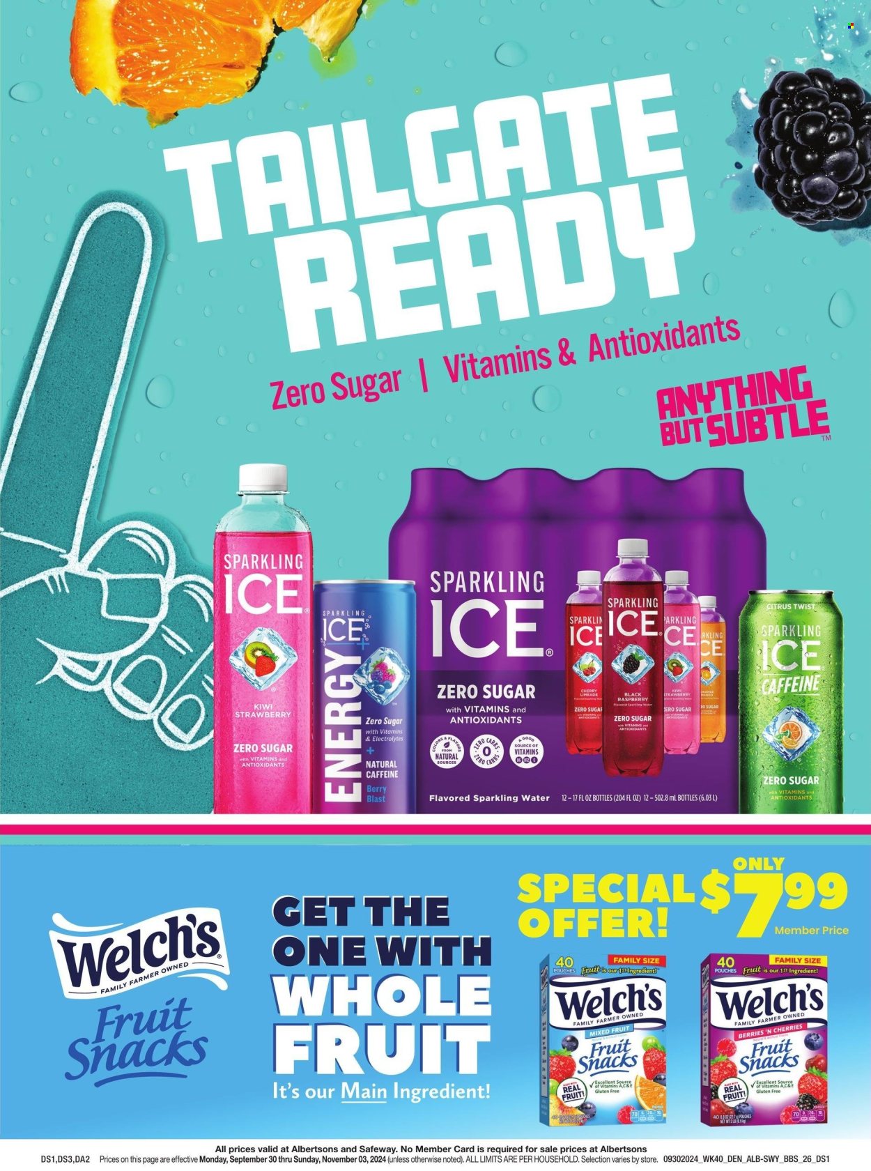Albertsons ad - 09/30/2024 - 11/03/2024. Page 4