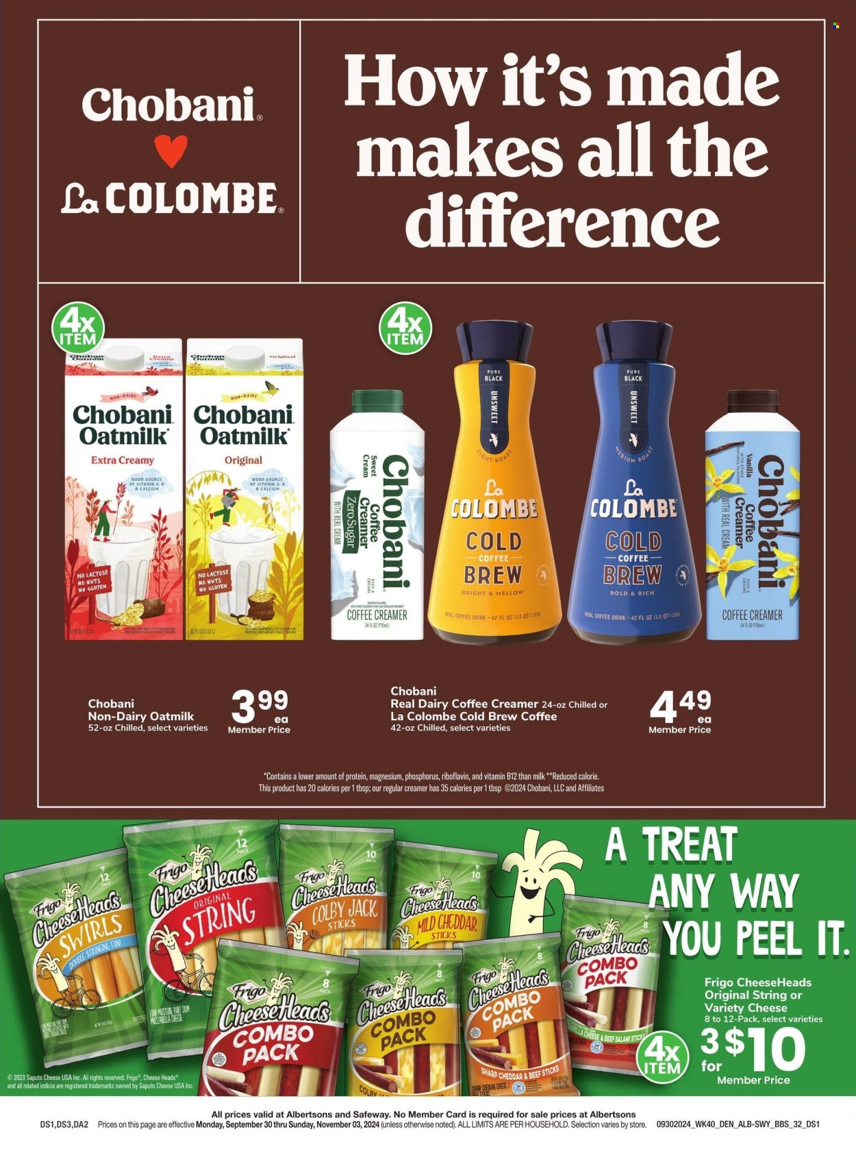 Albertsons ad - 09/30/2024 - 11/03/2024. Page 10