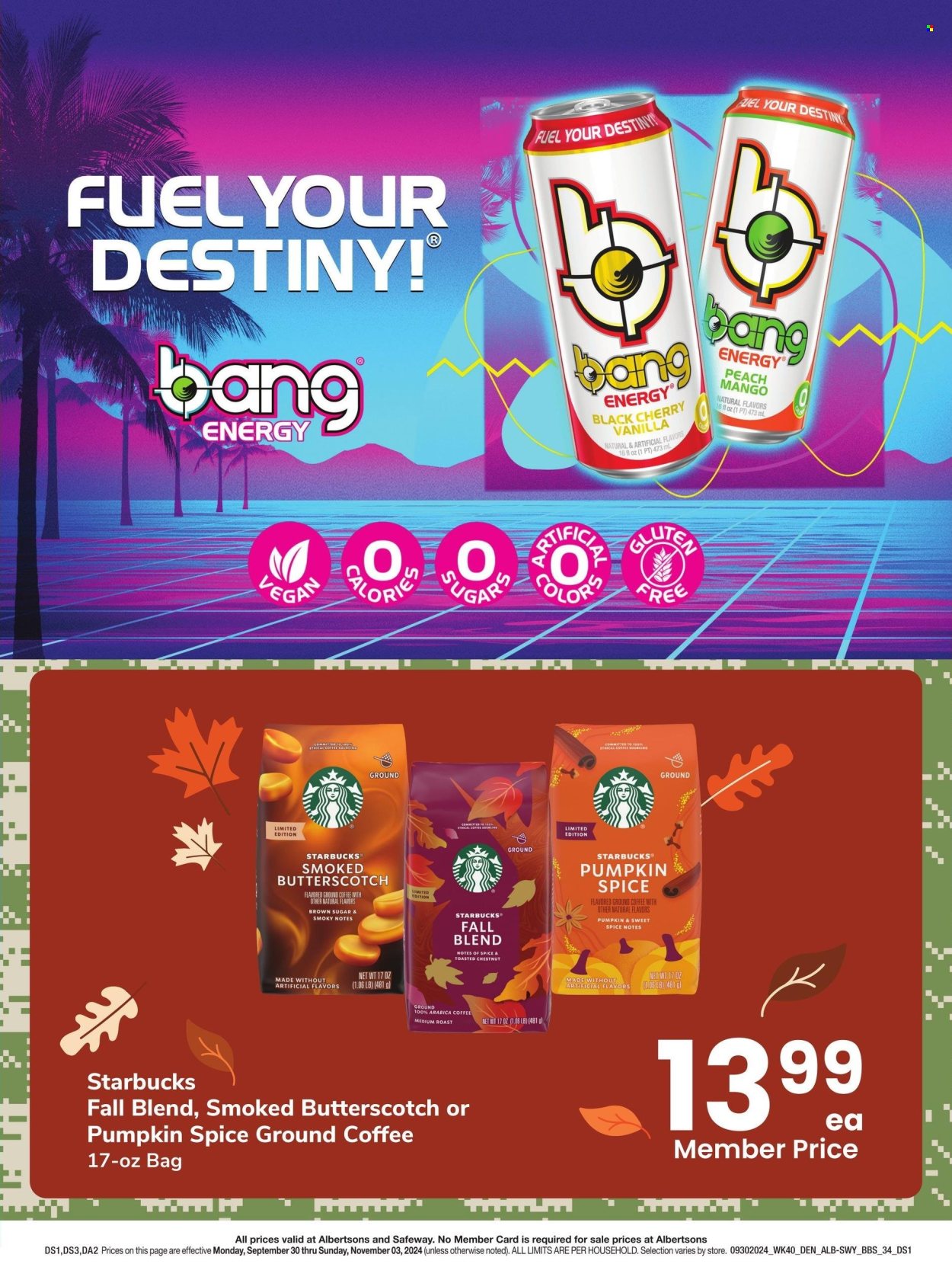 Albertsons ad - 09/30/2024 - 11/03/2024. Page 12