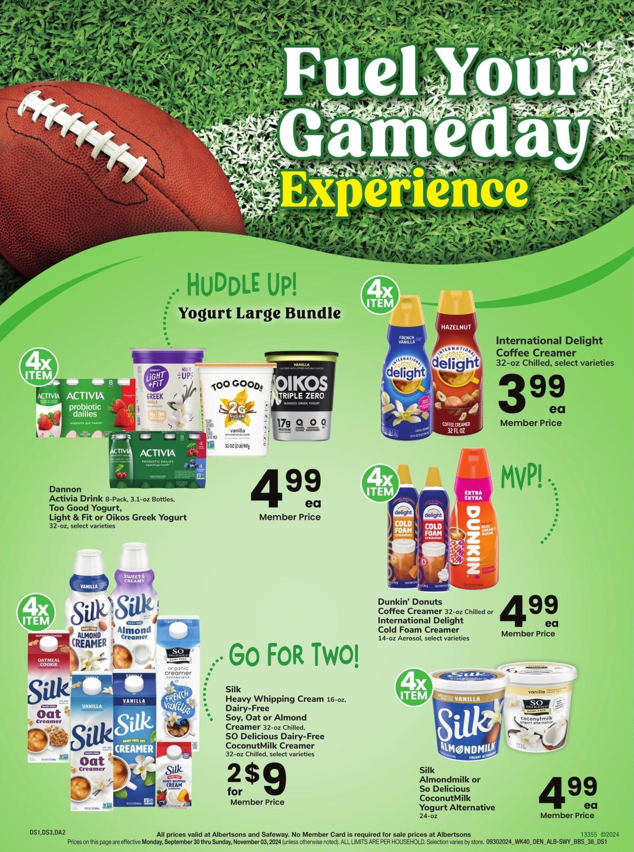Albertsons ad - 09/30/2024 - 11/03/2024. Page 15