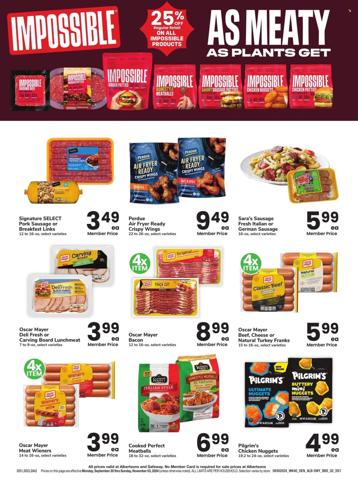Albertsons ad - 09/30/2024 - 11/03/2024. Page 17