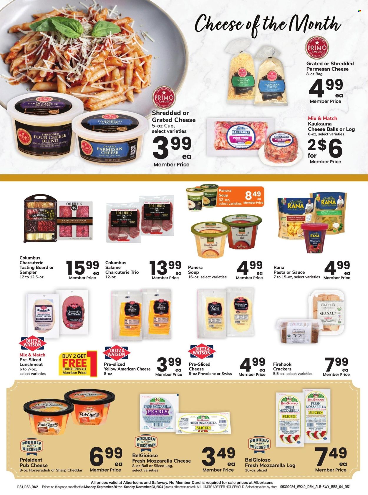 Albertsons ad - 09/30/2024 - 11/03/2024. Page 19