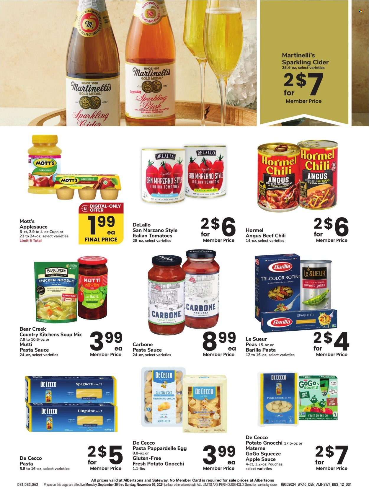 Albertsons ad - 09/30/2024 - 11/03/2024. Page 26