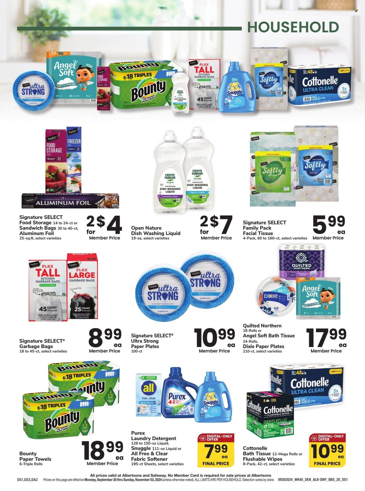 Albertsons ad - 09/30/2024 - 11/03/2024. Page 34