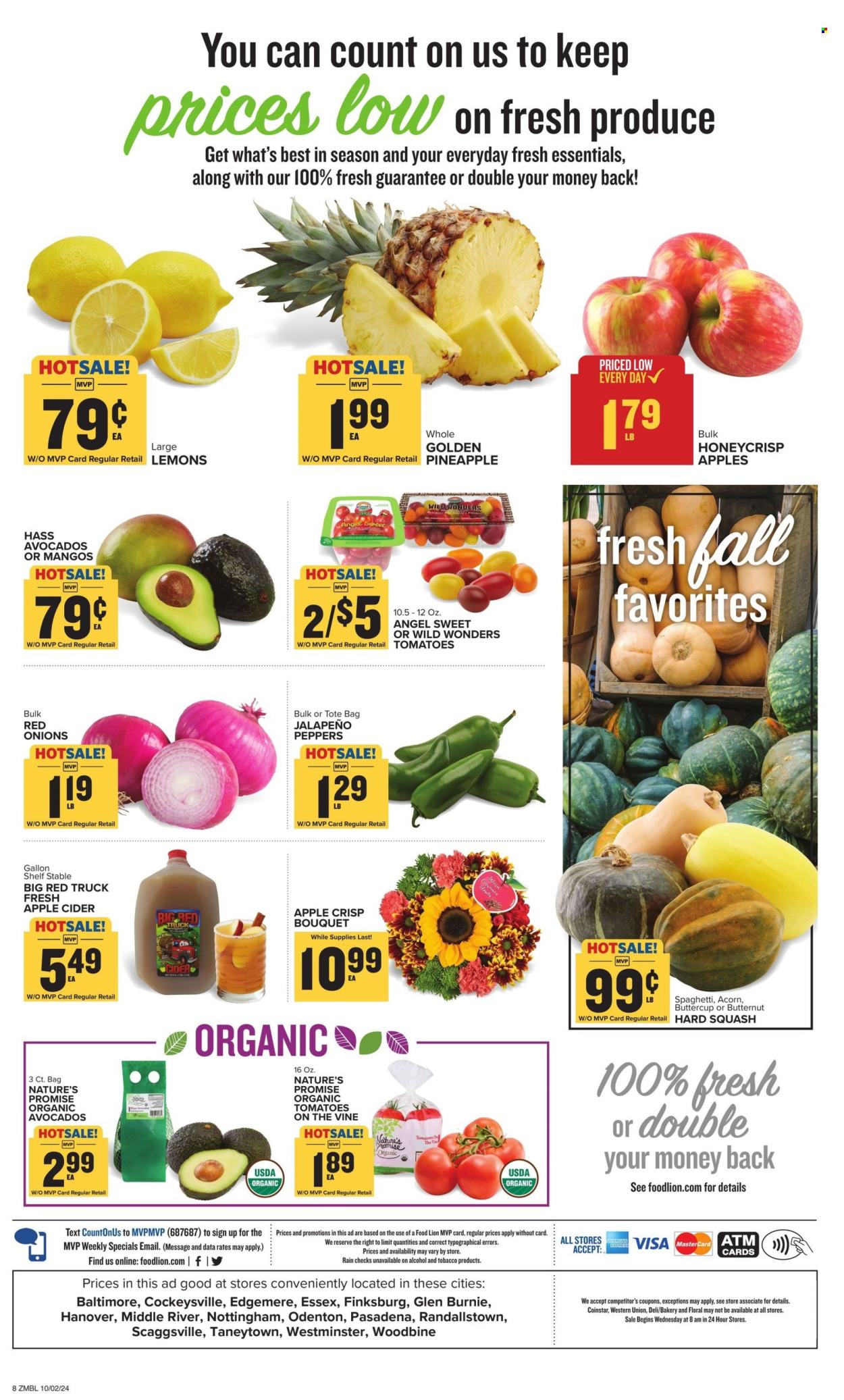 Food Lion ad - 10/02/2024 - 10/08/2024. Page 8