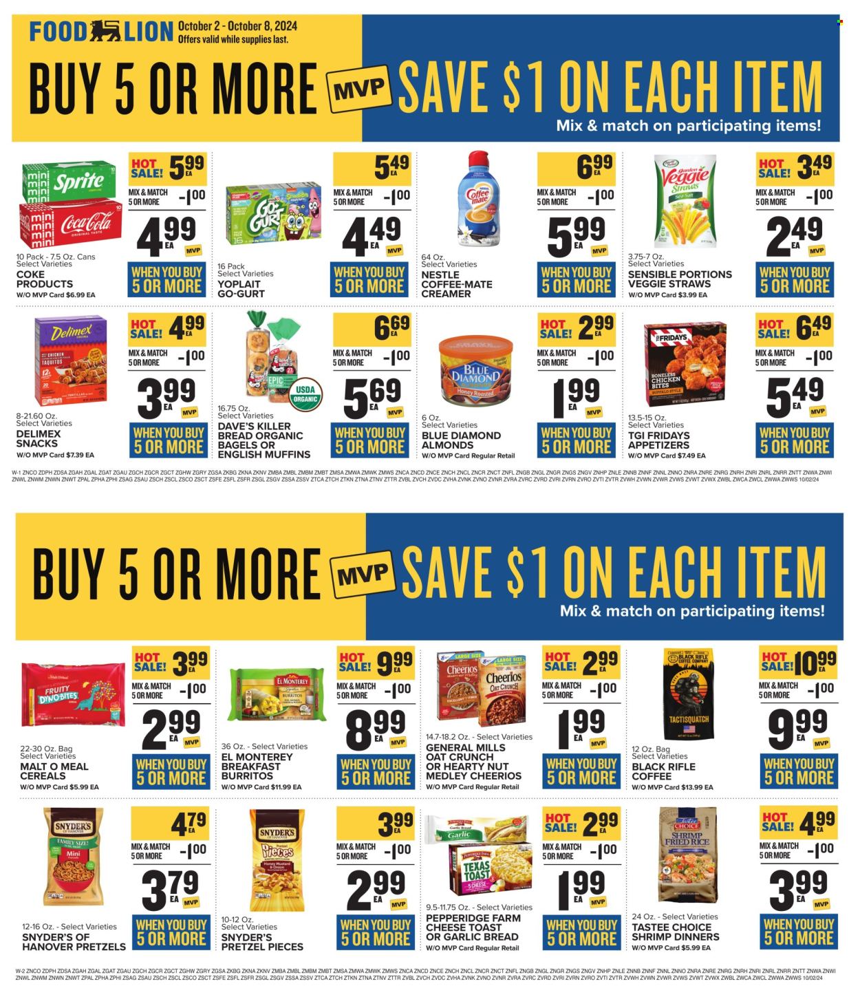 Food Lion ad - 10/02/2024 - 10/08/2024. Page 9