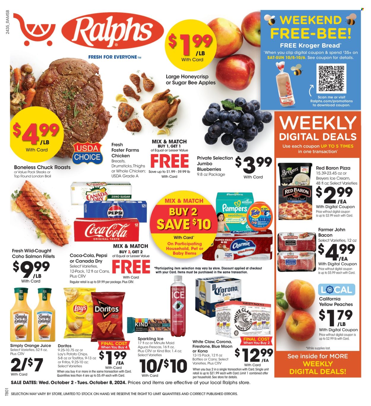 Ralphs ad - 10/02/2024 - 10/08/2024. Page 1