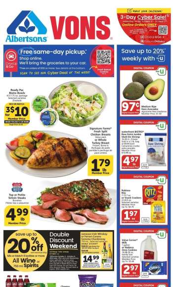 Vons Flyer - 10/02/2024 - 10/08/2024.