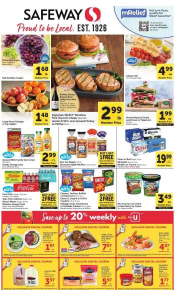 Safeway Flyer - 10/02/2024 - 10/08/2024.
