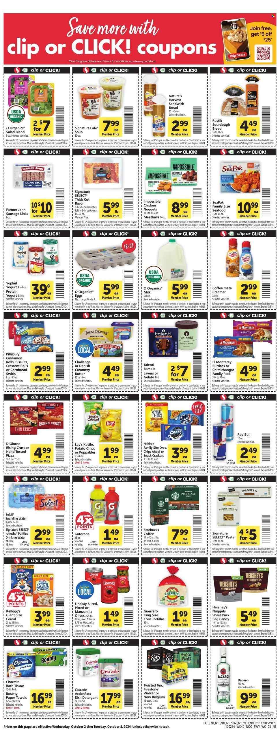 Safeway ad - 10/02/2024 - 10/08/2024. Page 3