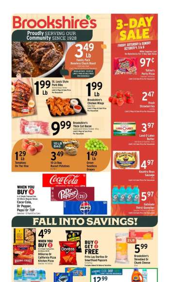 Brookshires Flyer - 10/02/2024 - 10/08/2024.