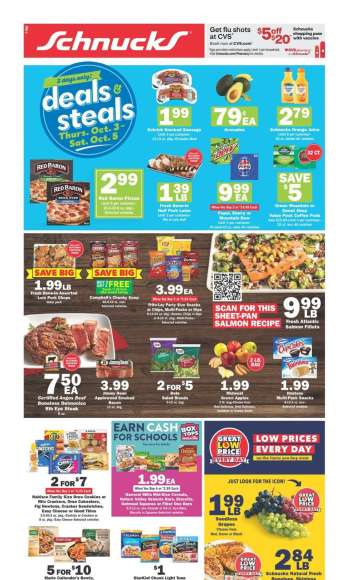 Schnucks Flyer - 10/02/2024 - 10/08/2024.