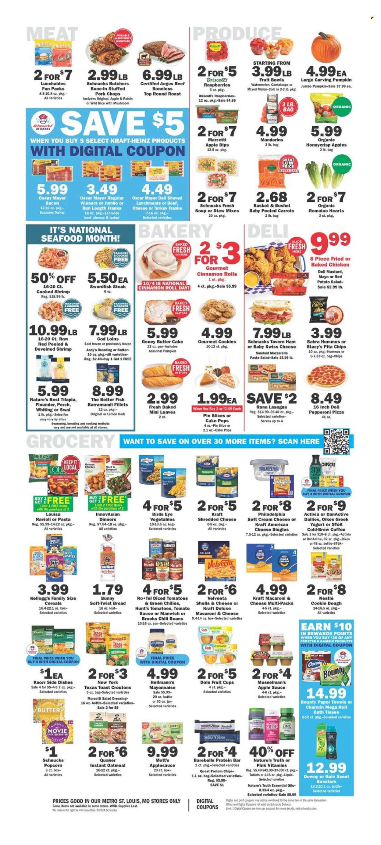 Schnucks ad - 10/02/2024 - 10/08/2024. Page 4