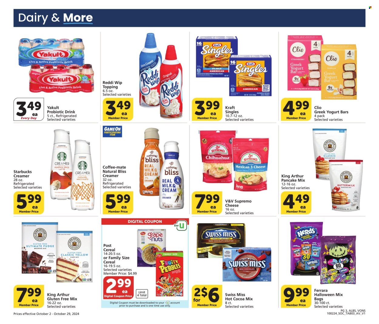 Albertsons ad - 10/02/2024 - 10/29/2024. Page 3